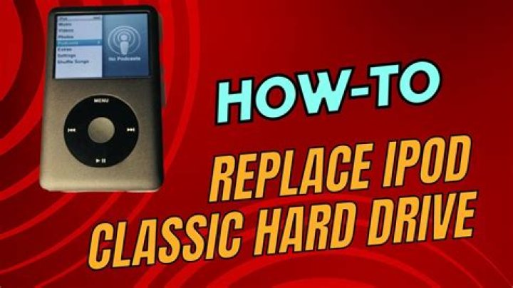 DOES THE iPod Classic have a hard drive?