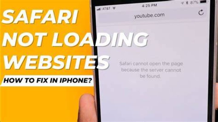 Why are things not loading on Safari?